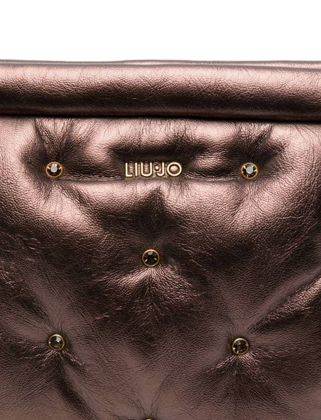 Borsa  Liu Jo FELCE ECS S  pochette  AF4314 E0923 Col. X0582 Brown stone